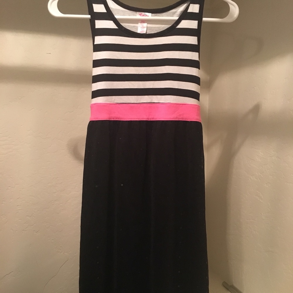 Girls Justice striped dress